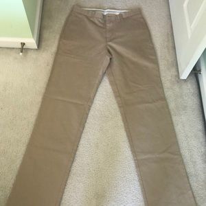 J crew Essential Chino Khaki Pants
